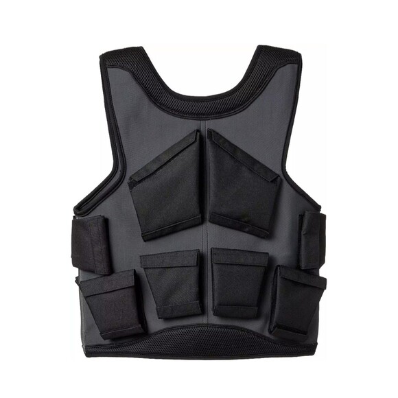Fitness Gear Neoprene Drag Vest Black - Picture 2 of 5